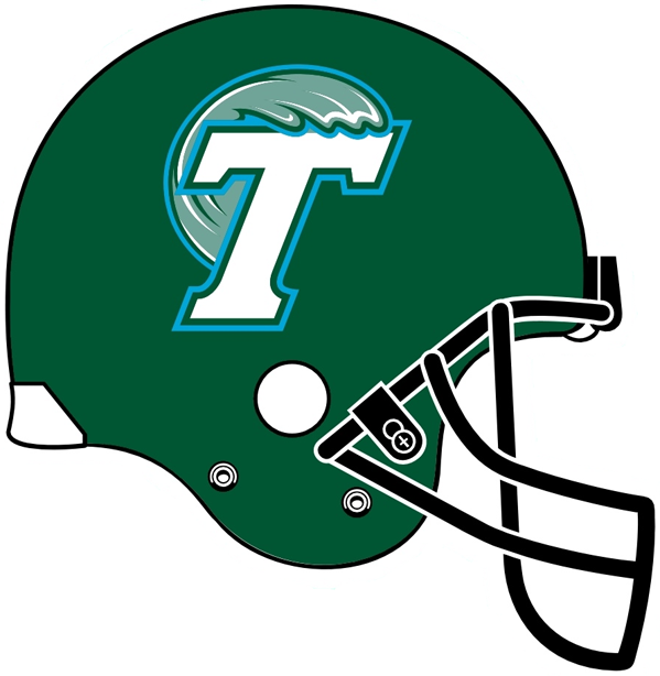 Tulane Green Wave 1998-Pres Helmet Logo diy DTF decal sticker